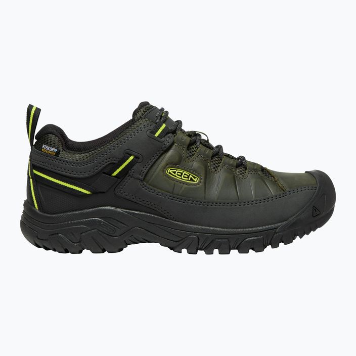 Pánská trekingová obuv KEEN Targhee III Wp zeleno-černá 1026860 9