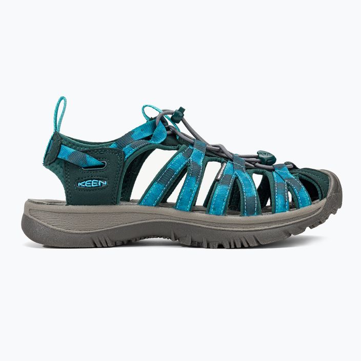Dámské trekingové sandály Keen Whisper Sea Moss modré 1027362 2
