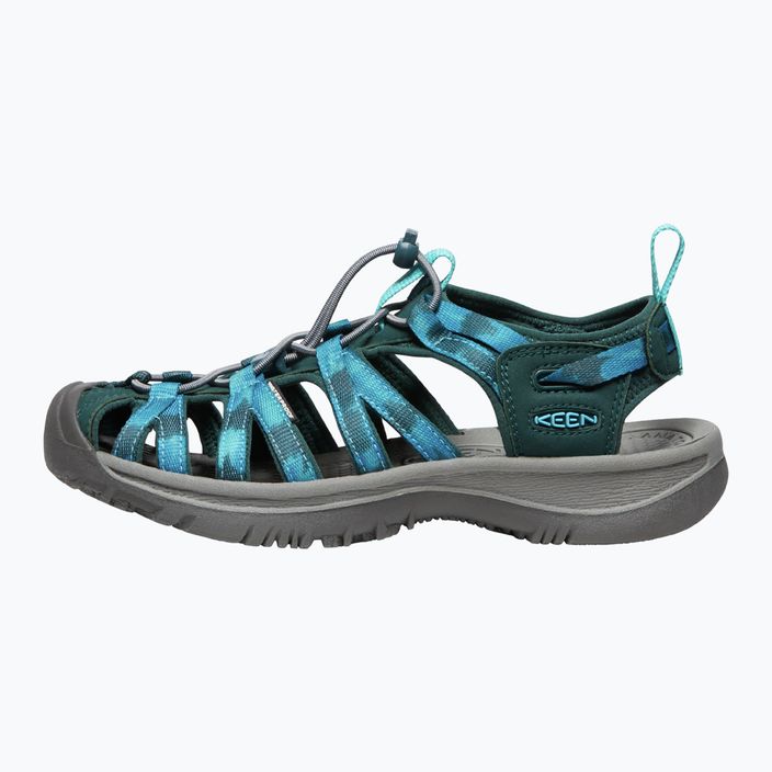 Dámské trekingové sandály Keen Whisper Sea Moss modré 1027362 12