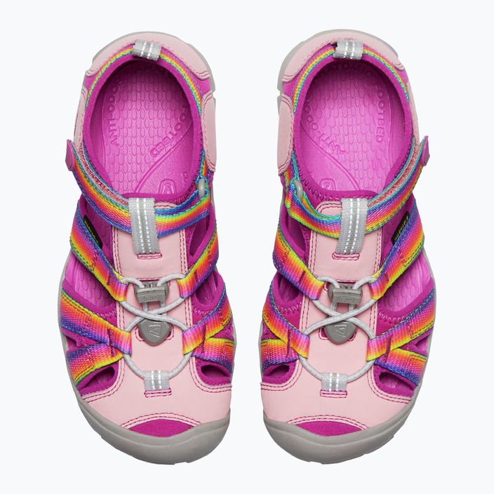 Dětské trekingové sandály Keen Seacamp II CNX růžovo-barevné 1027421 11