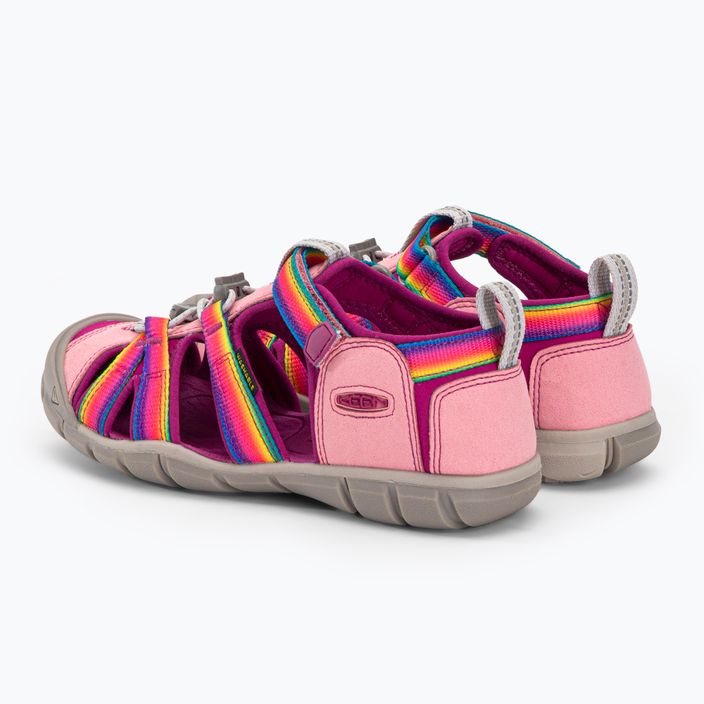 Dětské trekingové sandály Keen Seacamp II CNX růžovo-barevné 1027421 3