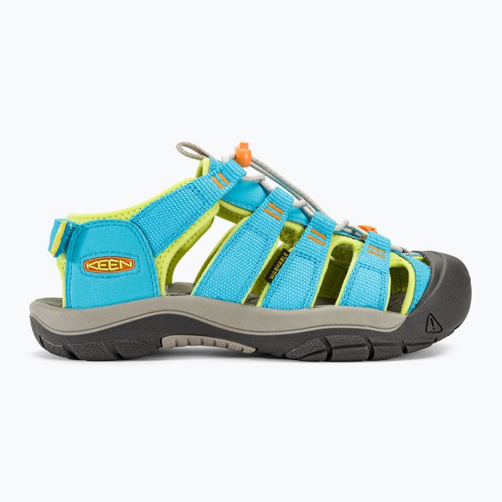 Juniorské sandály KEEN Newport Boundless blue atoll/daiquiri green 2