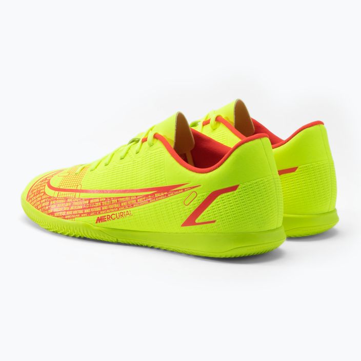 Pánské fotbalové boty Nike Vapor 14 Club IC yellow CV0980-760 3