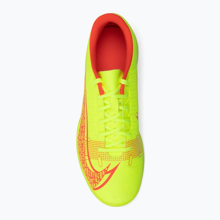 Pánské fotbalové boty Nike Vapor 14 Club IC yellow CV0980-760 6
