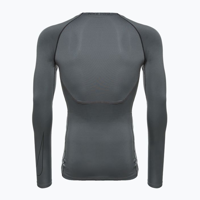 Pánské tréninkové tričko longsleeve Nike Pro Dri-Fit grey 2