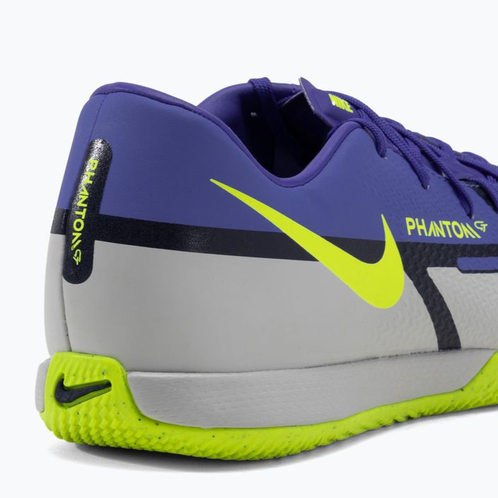 Pánské fotbalové boty Nike Phantom GT2 Academy IC modré DC0765-570 8