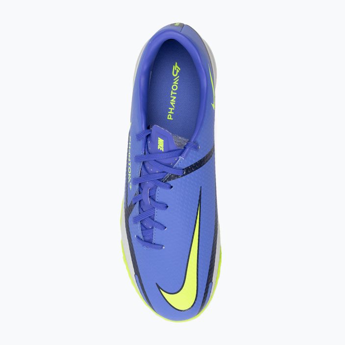 Pánské fotbalové boty Nike Phantom GT2 Academy TF modré DC0803-570 6