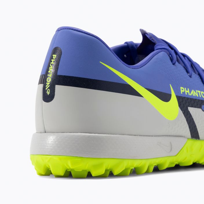 Pánské fotbalové boty Nike Phantom GT2 Academy TF modré DC0803-570 8