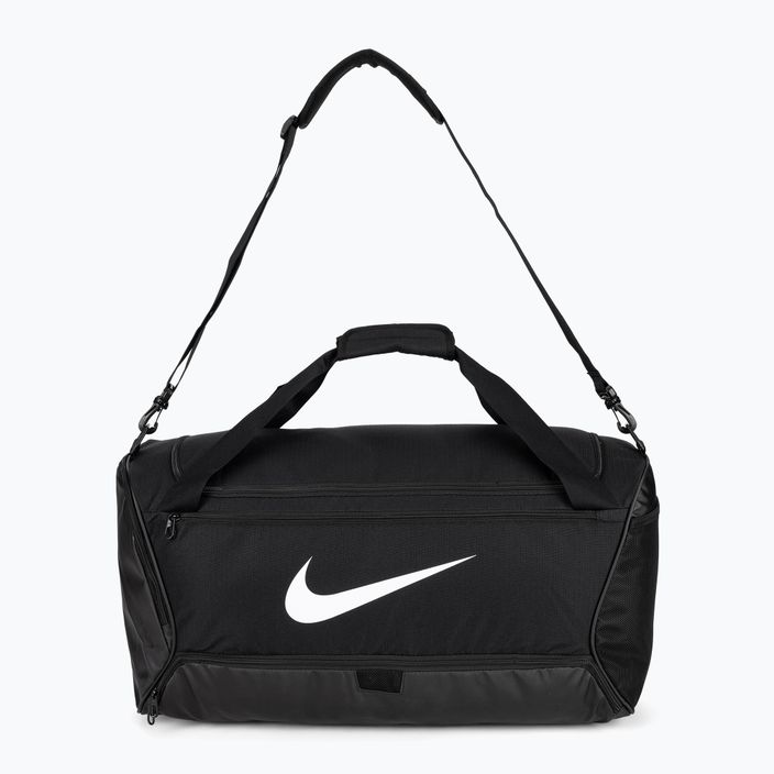 Sportovní taška Nike Brasilia 9.5 60 l black/black/white 3