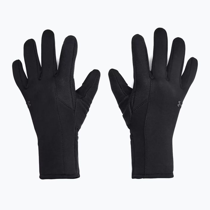 Dámské trekové rukavice Under Armour Storm Fleece black/black/jet gray 5