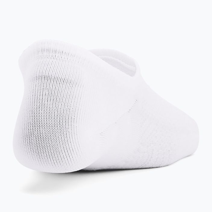 Dámské sportovní ponožky  Under Armour Breathe Lite Ultra Low 3P white/white/mod gray 3