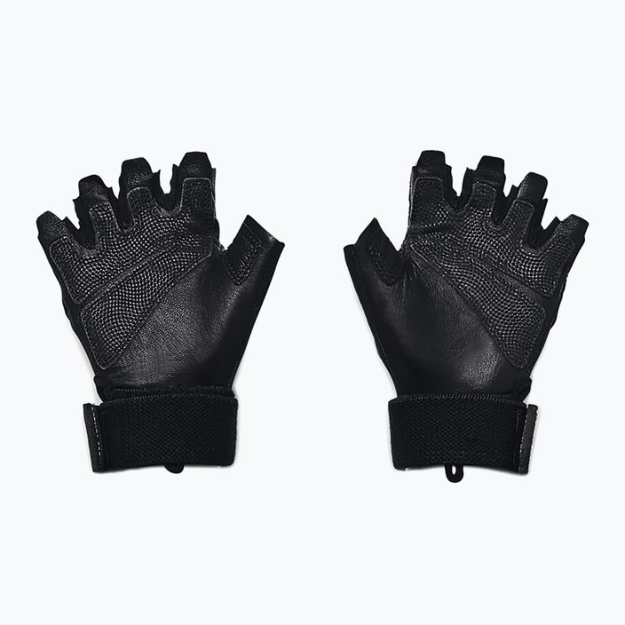 Dámské tréninkové rukavice Under Armour M'S Weightlifting black/black/silver 2