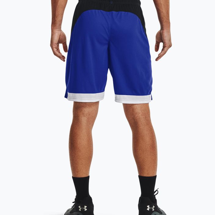 Pánské basketbalové šortky Under Armour Baseline 10" modré 1370220 4