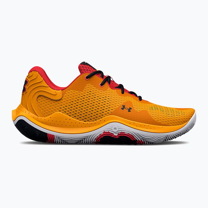 Pánské basketbalové boty Under Armour Spawn 4 800 oranžový 3024971-800 11