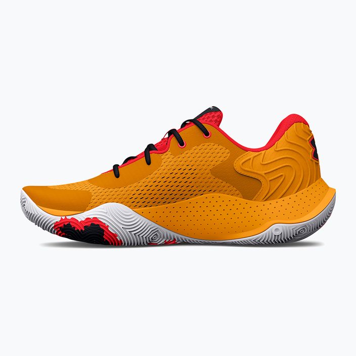 Pánské basketbalové boty Under Armour Spawn 4 800 oranžový 3024971-800 12