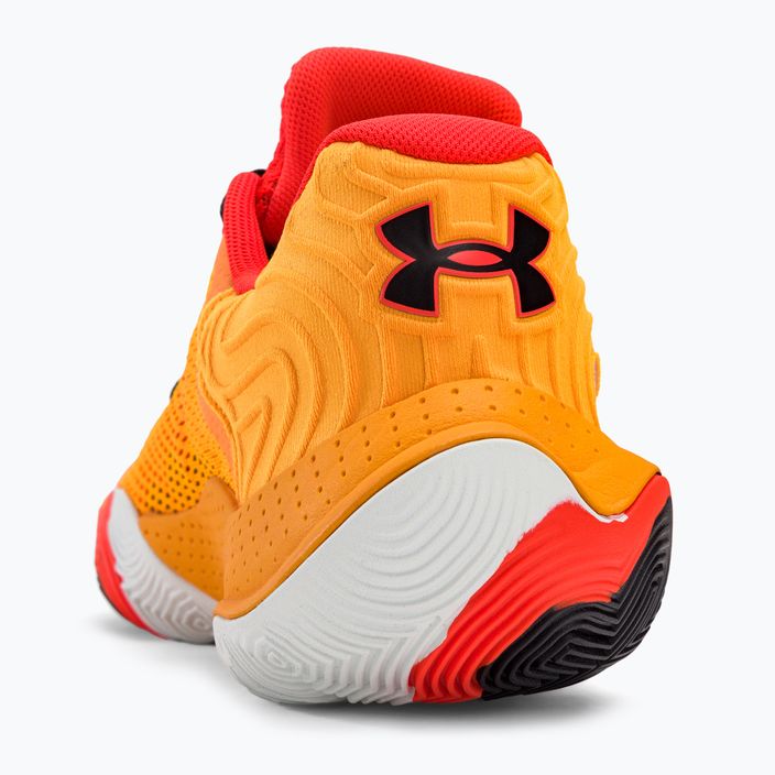 Pánské basketbalové boty Under Armour Spawn 4 800 oranžový 3024971-800 8