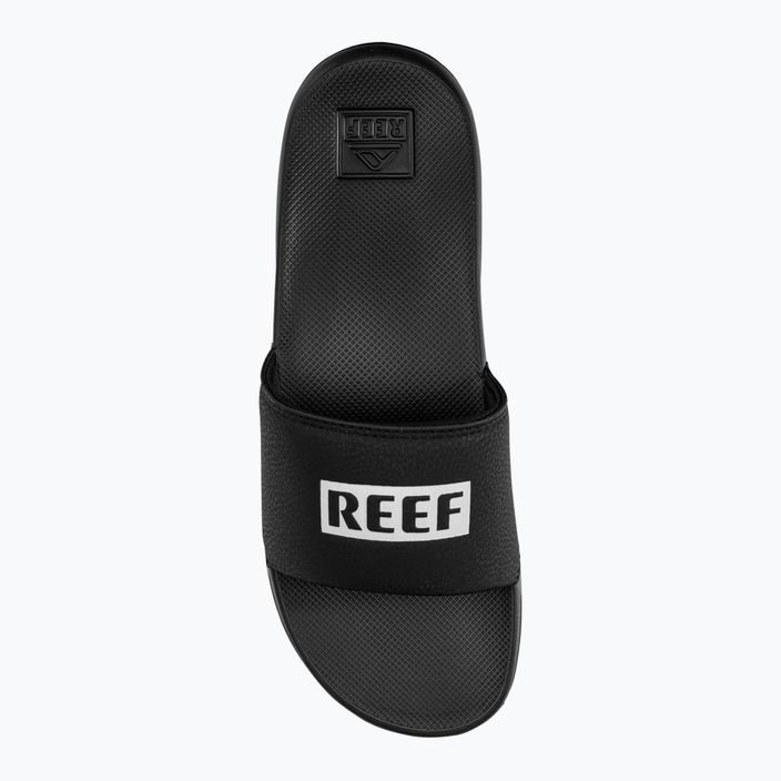 Pánské žabky Reef One Slide černo-bílé CI7076 6