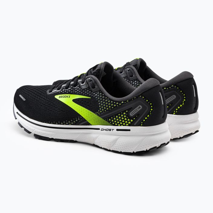 Pánská běžecká obuv BROOKS Ghost 14 black-green 1103691D047 3