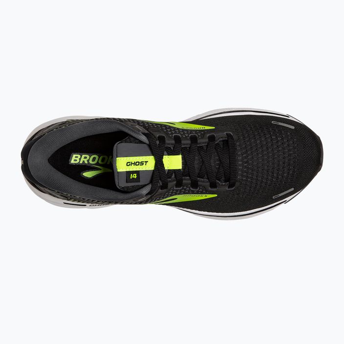 Pánská běžecká obuv BROOKS Ghost 14 black-green 1103691D047 12