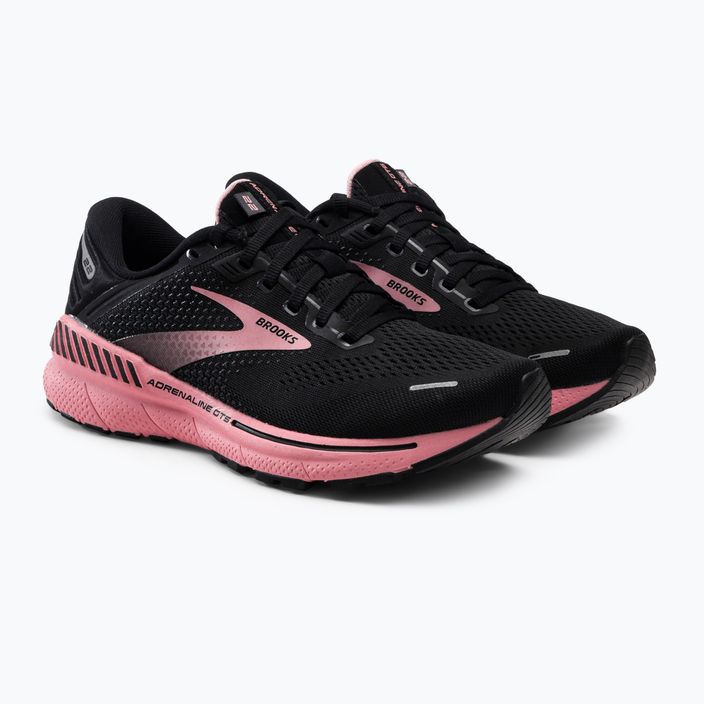 Dámská běžecká obuv BROOKS Adrenaline GTS 22 black/pink 1203531B054 5