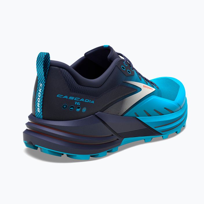 Pánské běžecké boty Brooks Cascadia 16 peacoat/atomic blue/rooibos 10