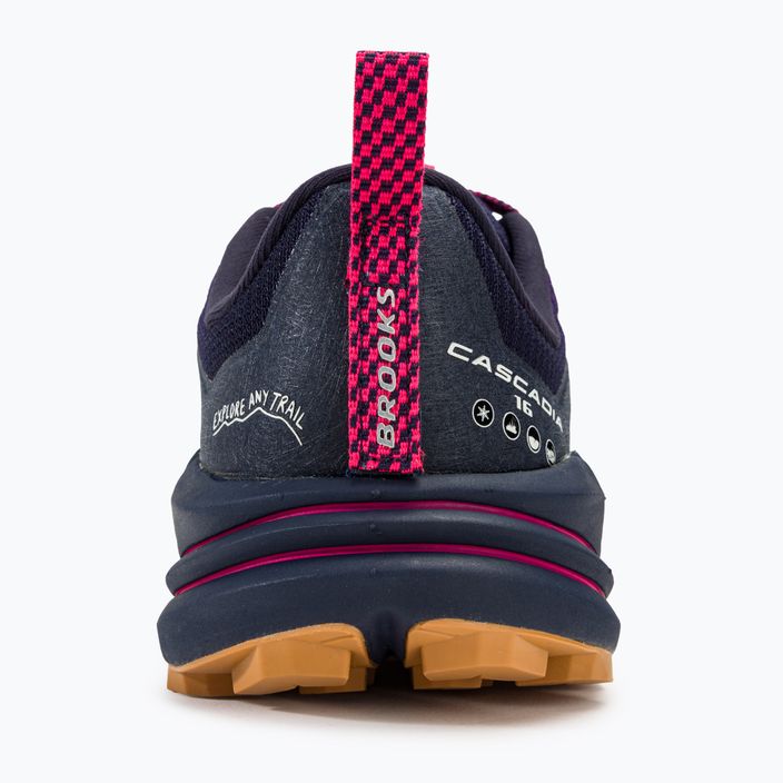 Dámské běžecké boty  Brooks Cascadia 16 peacoat/pink/biscuit 6
