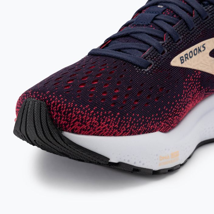 Brooks Ghost 16 dámské běžecké boty peacoat/raspberry/apricot 7