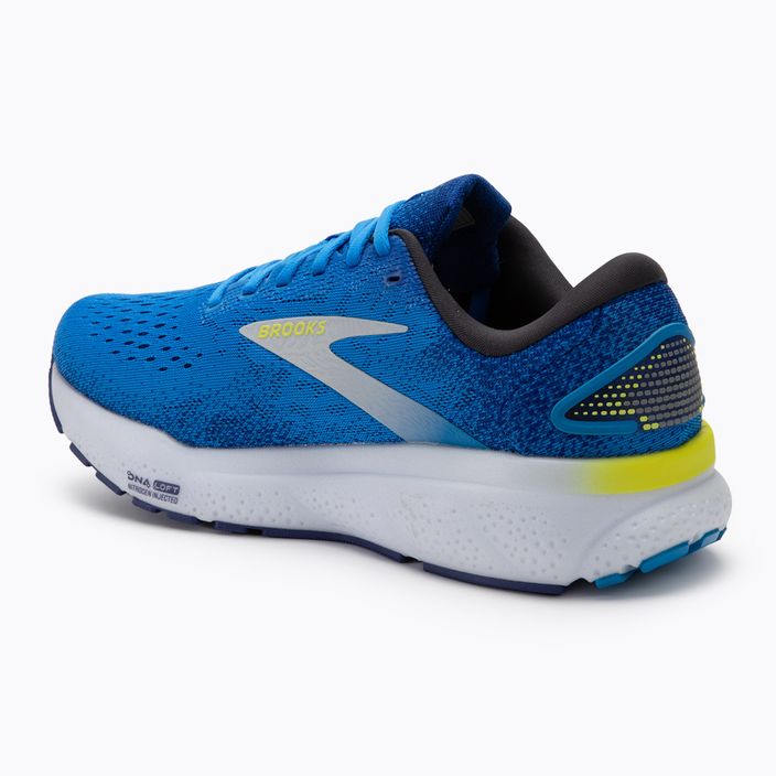 Pánské běžecké boty Brooks Ghost 16 electric blue/navy/lemon 3