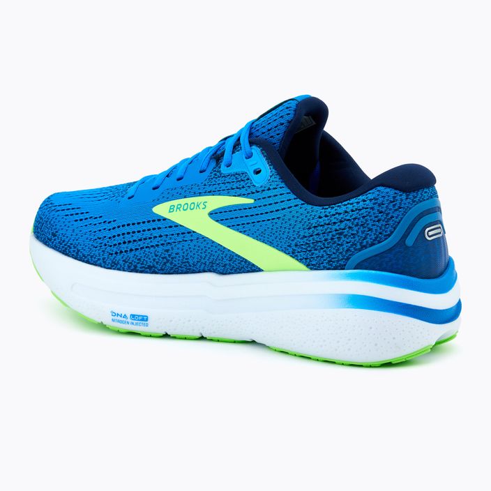 Brooks Ghost Max 2 pánské běžecké boty dutch blue/gecko green/peacoat 3