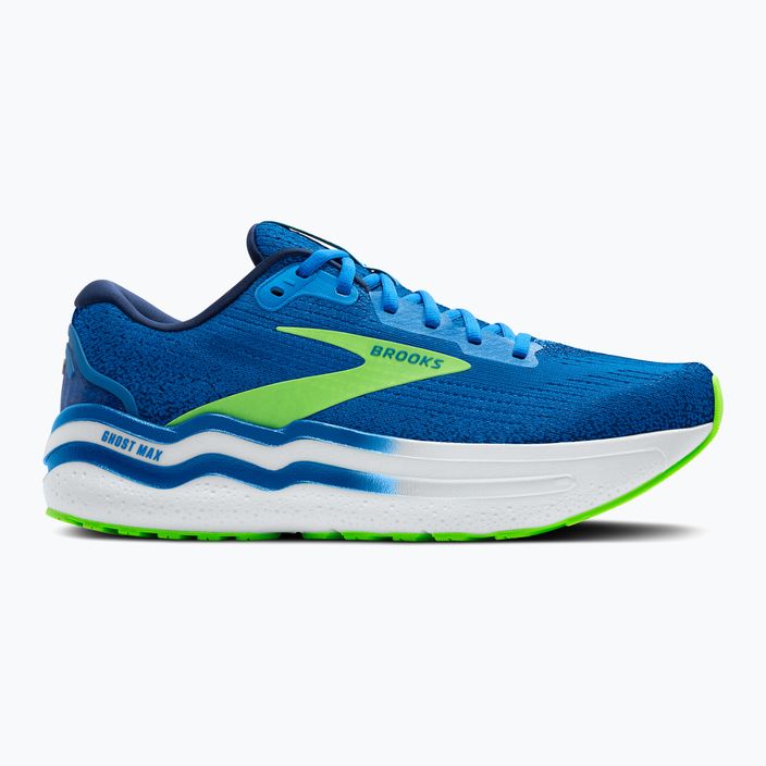 Brooks Ghost Max 2 pánské běžecké boty dutch blue/gecko green/peacoat 9