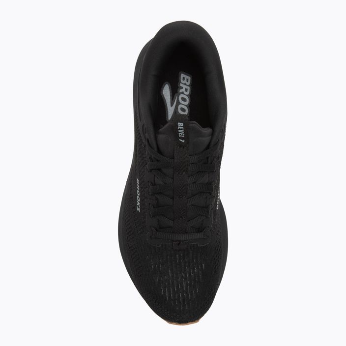 Pánské běžecké boty Brooks Revel 7 black/black 5