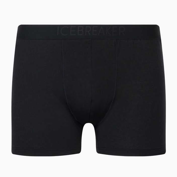 Pánské boxerky Icebreaker Anatomica Cool-Lite 001 black IB1052460011