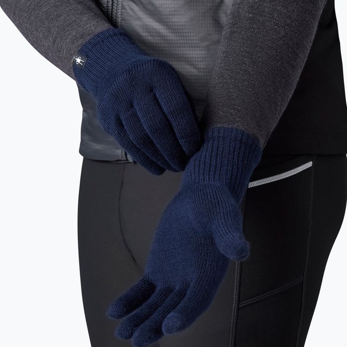 Trekingové rukavice Smartwool Liner navy blue 11555-092-XS 7