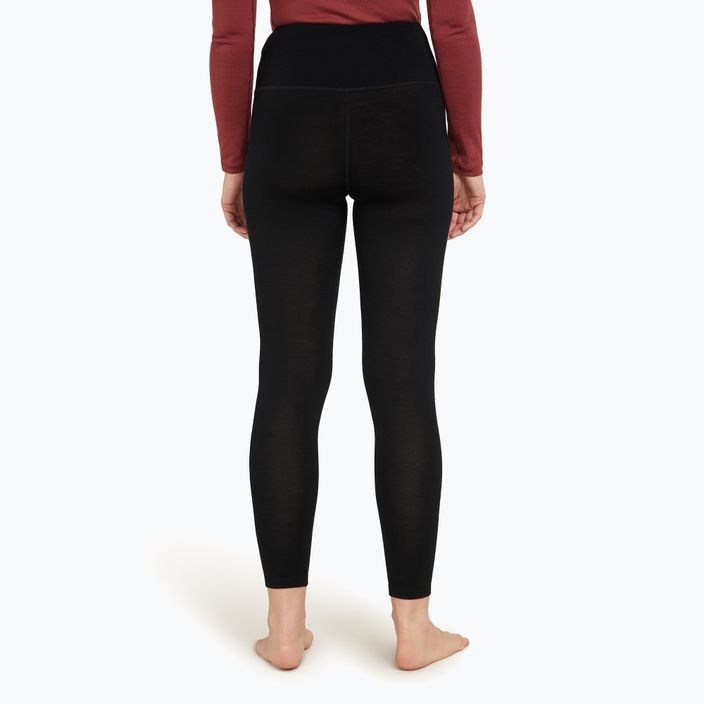 Dámské termokalhoty Icebreaker Merino 260 Tech High Rise Leggings black 3