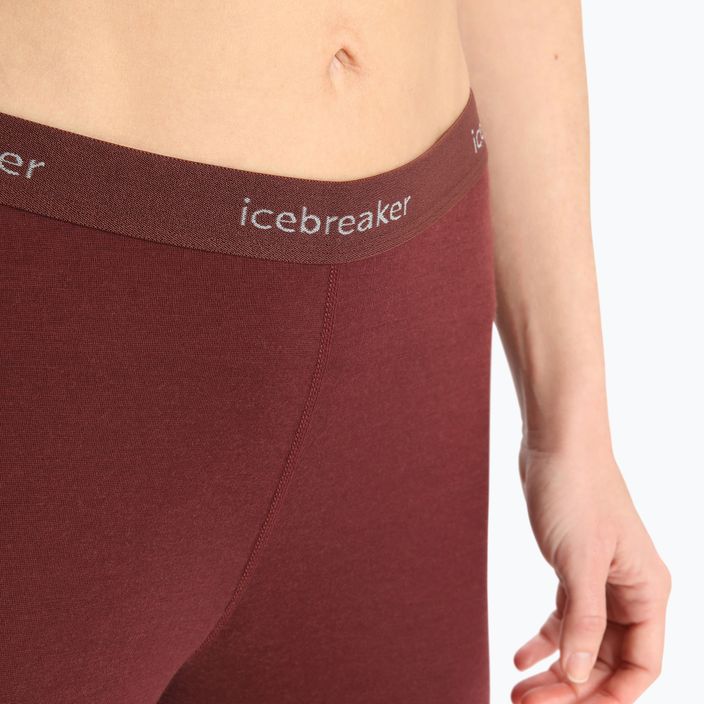 Dámské termoaktivní kalhoty Icebreaker 200 Oasis hnědé IB1043830641 4