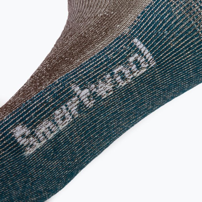 Trekingové ponožky Smartwool Hike Classic Edition Full Cushion Crew kaštanové barvy SW010294207 3