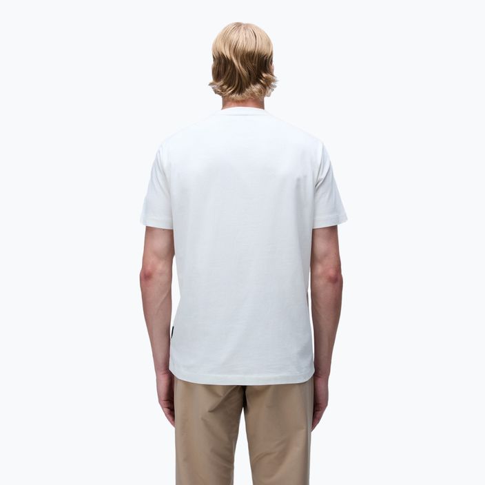 Pánské tričko Napapijri S-Box Logo white heron 2