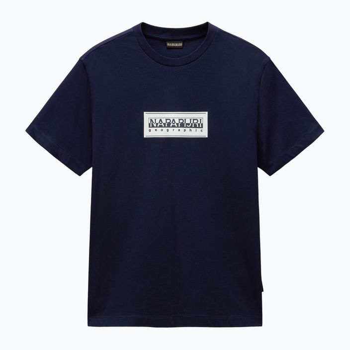 Pánské tričko Napapijri S-Box Logo blu marine