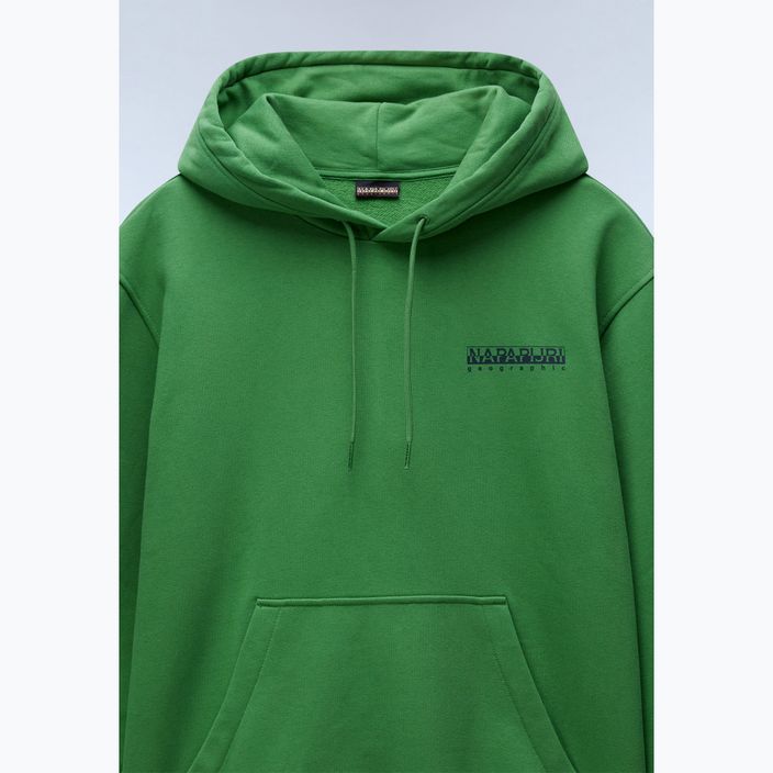 Pánská mikina Napapijri B-Linth Hooded green kelly 7