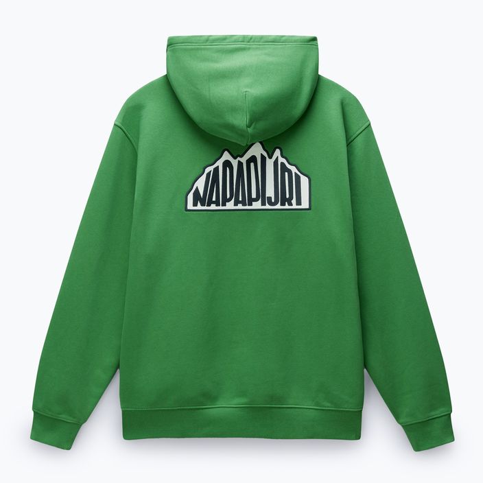 Pánská mikina Napapijri B-Linth Hooded green kelly 6