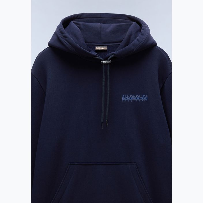 Pánská mikina Napapijri B-Albula Hooded blu marine 3