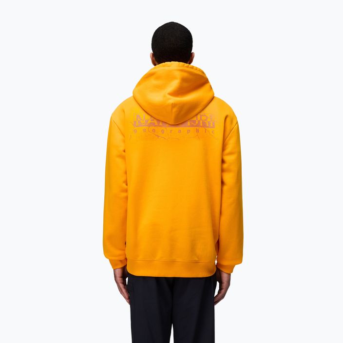 Pánská mikina Napapijri B-Albula Hooded orange marigold 3