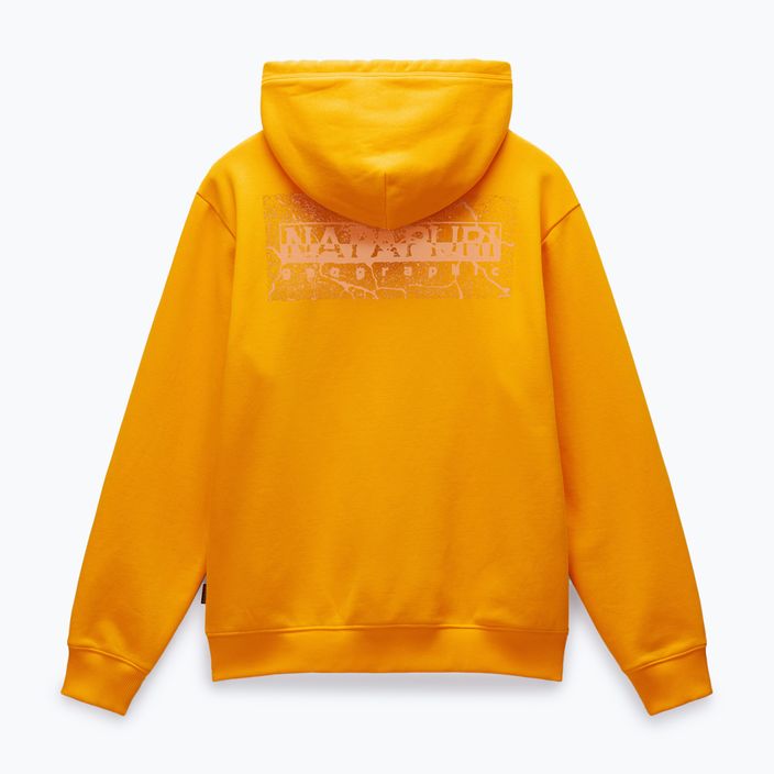 Pánská mikina Napapijri B-Albula Hooded orange marigold 7