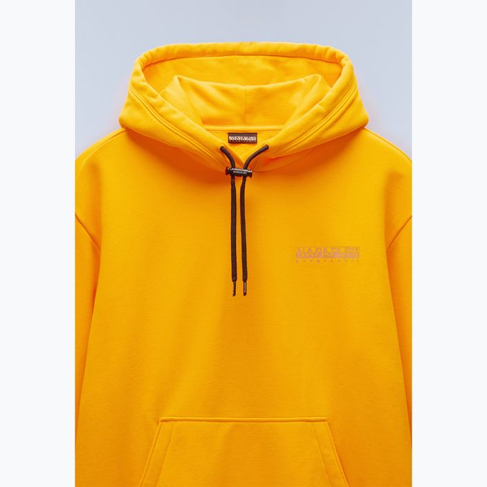 Pánská mikina Napapijri B-Albula Hooded orange marigold 8