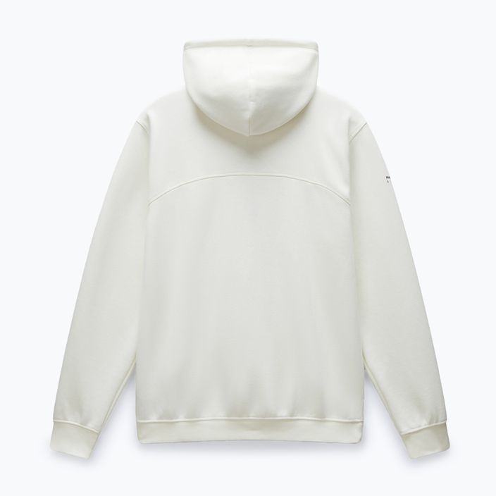 Pánská mikina Napapijri B-Badge Half Zip Hooded white heron 6