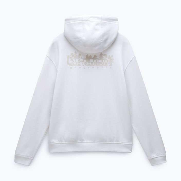 Dámská mikina Napapijri B-Blanche Hooded white heron 6