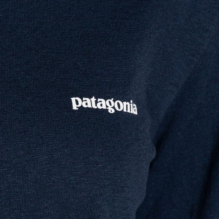 Dámské trekingové tričko Patagonia P-6 Logo Responsibili-Tee LS tidepool blue 5