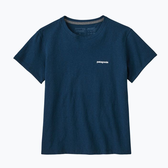 Dámské trekingové tričko Patagonia P-6 Logo Responsibili-Tee tidepool blue 8