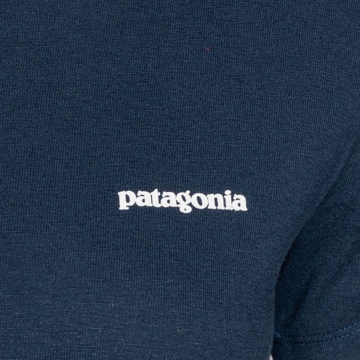 Dámské trekingové tričko Patagonia P-6 Logo Responsibili-Tee tidepool blue 5