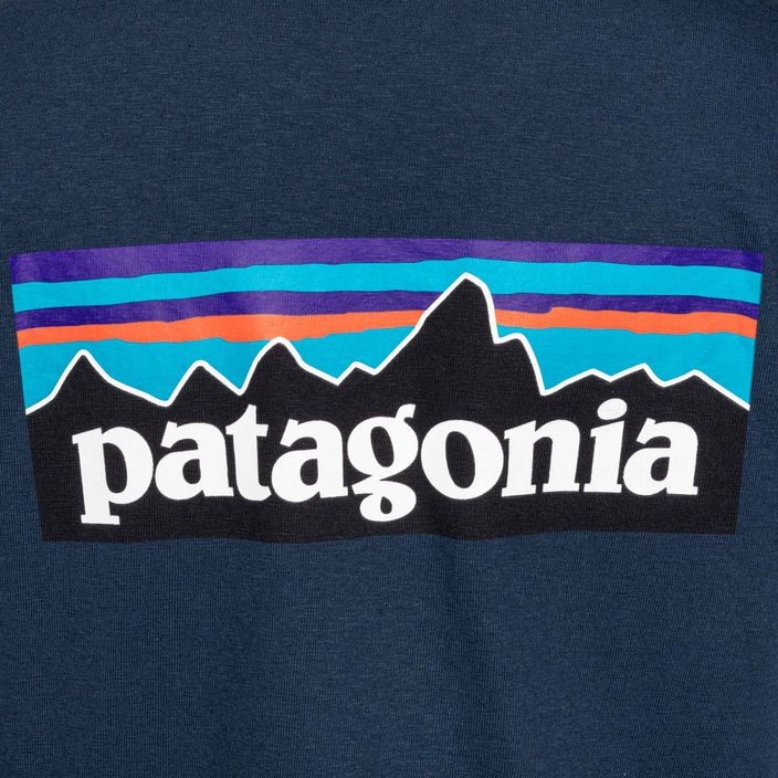 Dámské trekingové tričko Patagonia P-6 Logo Responsibili-Tee tidepool blue 6